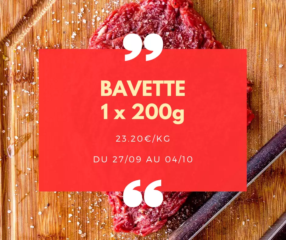 Bavette - 1 x 200g