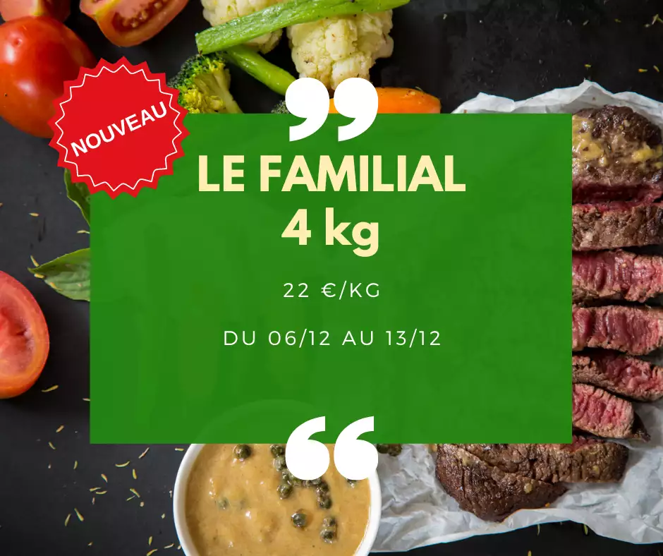 NOUVEAUTÉ - Le Familial - 4 kg