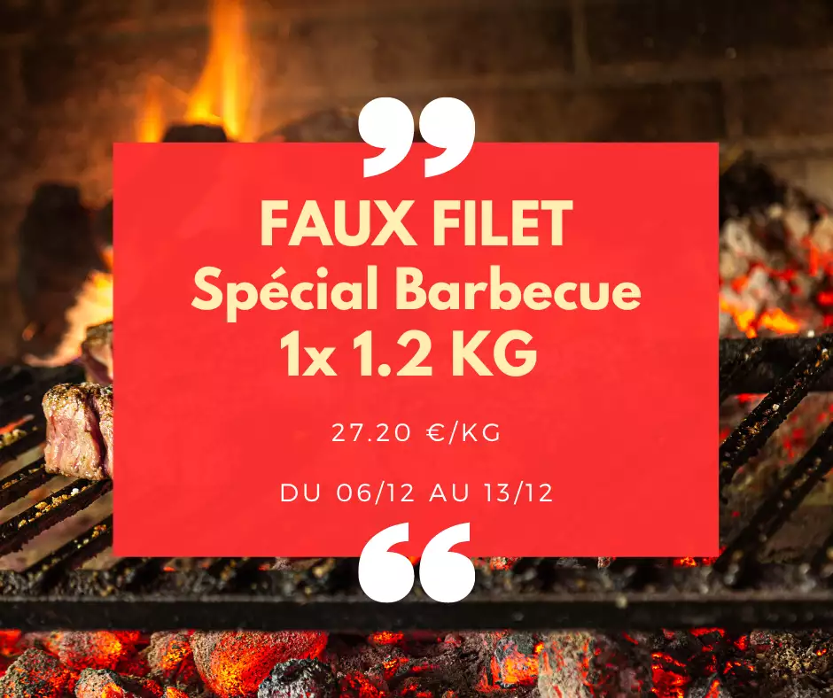 Faux-Filet Spécial Barbecue  - 1 x 1.2kg