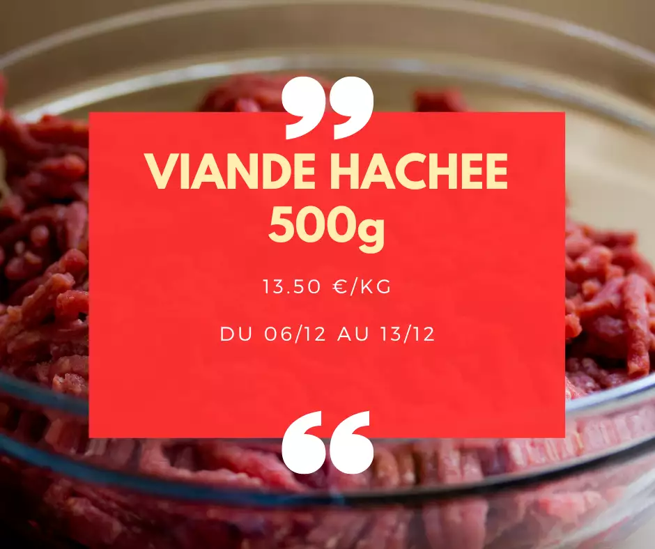 Viande Hachée - 500g