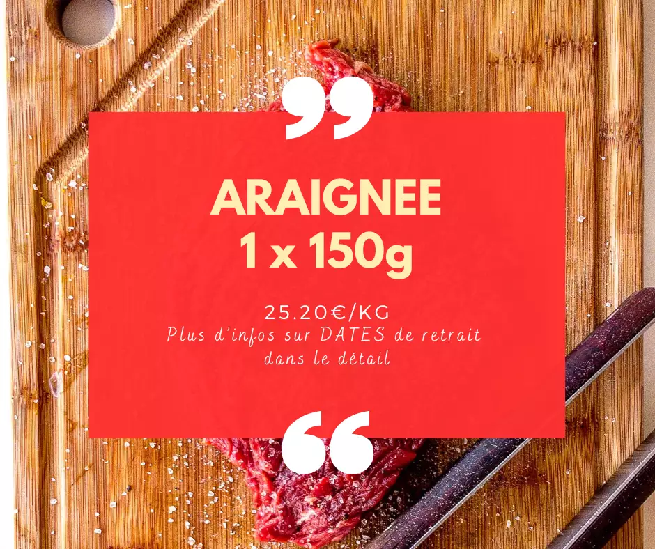 Araignée - 1x150g