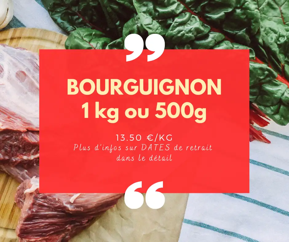 Bourguignon - 500g
