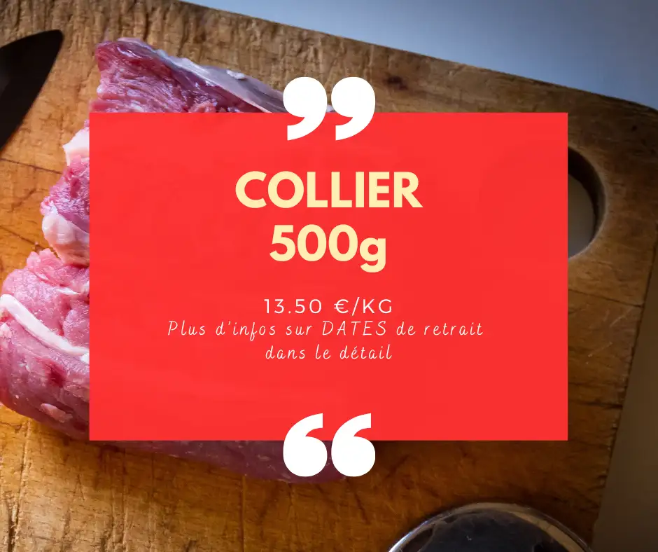 Collier Pot au Feu - 500g