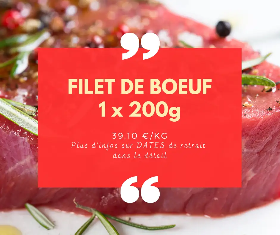Filet de Boeuf - 1 x 130g