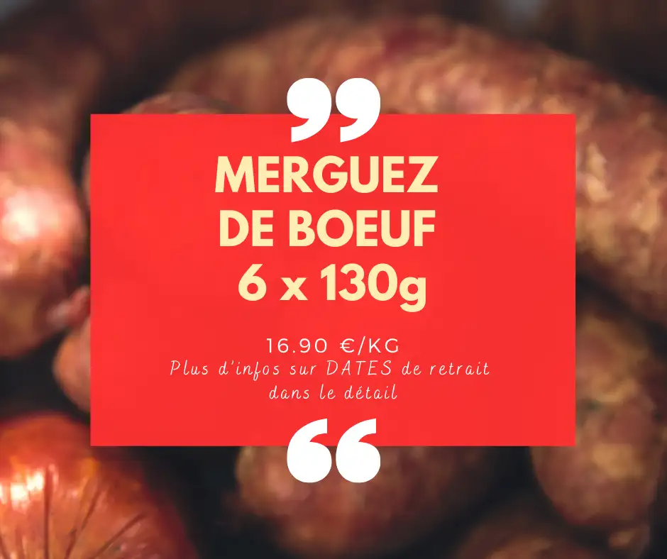 Merguez - 6 x 130g